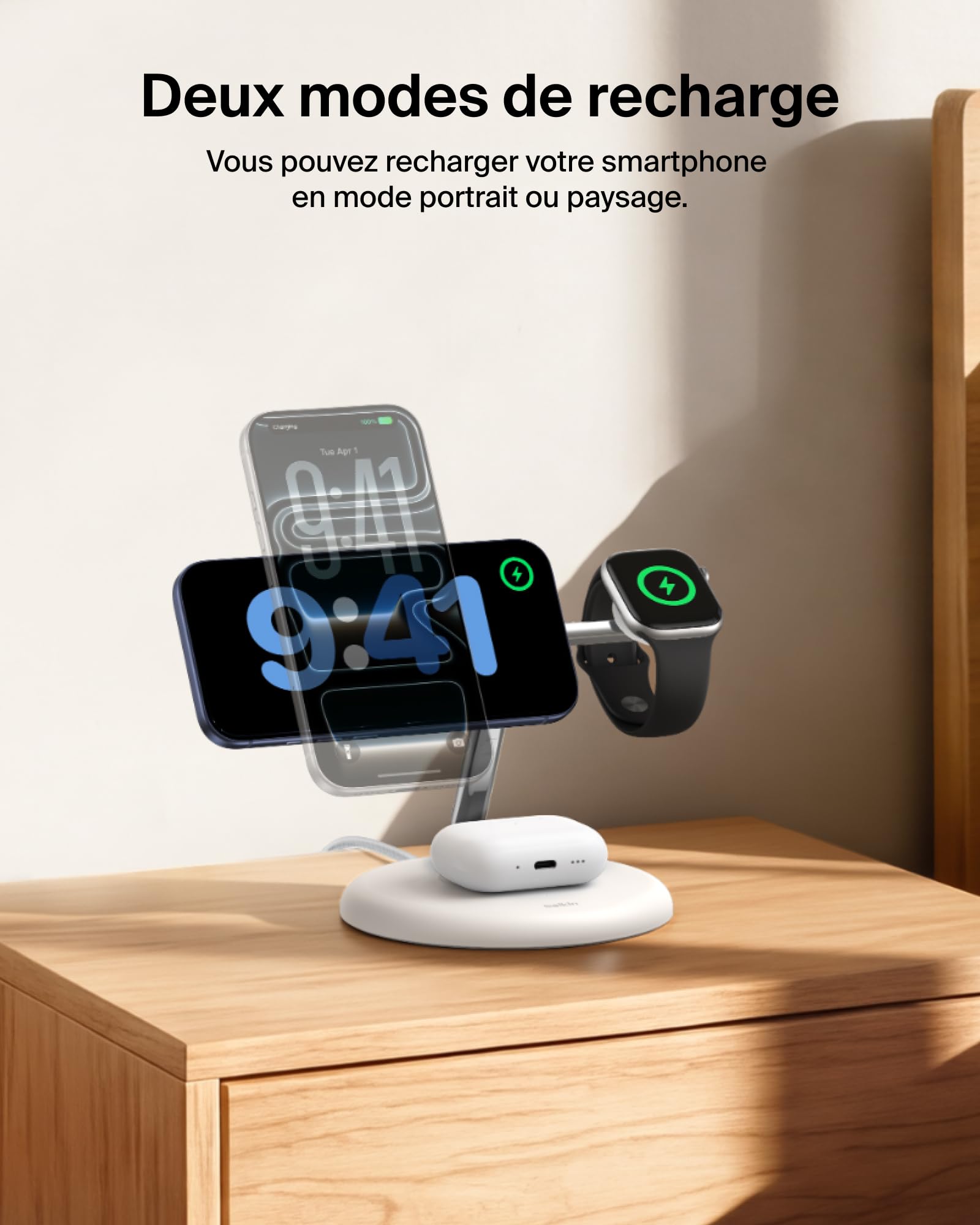 belkin-ultracharge-station-de-recharge-sans-fil-3-en-1-qi2-2-25w-blanc image 7