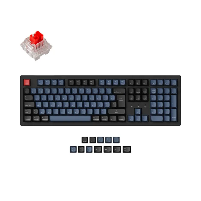 keychron-k10-pro-qmk-via-clavier-m-canique-sans-fil-100-iso-hot-swap image 1
