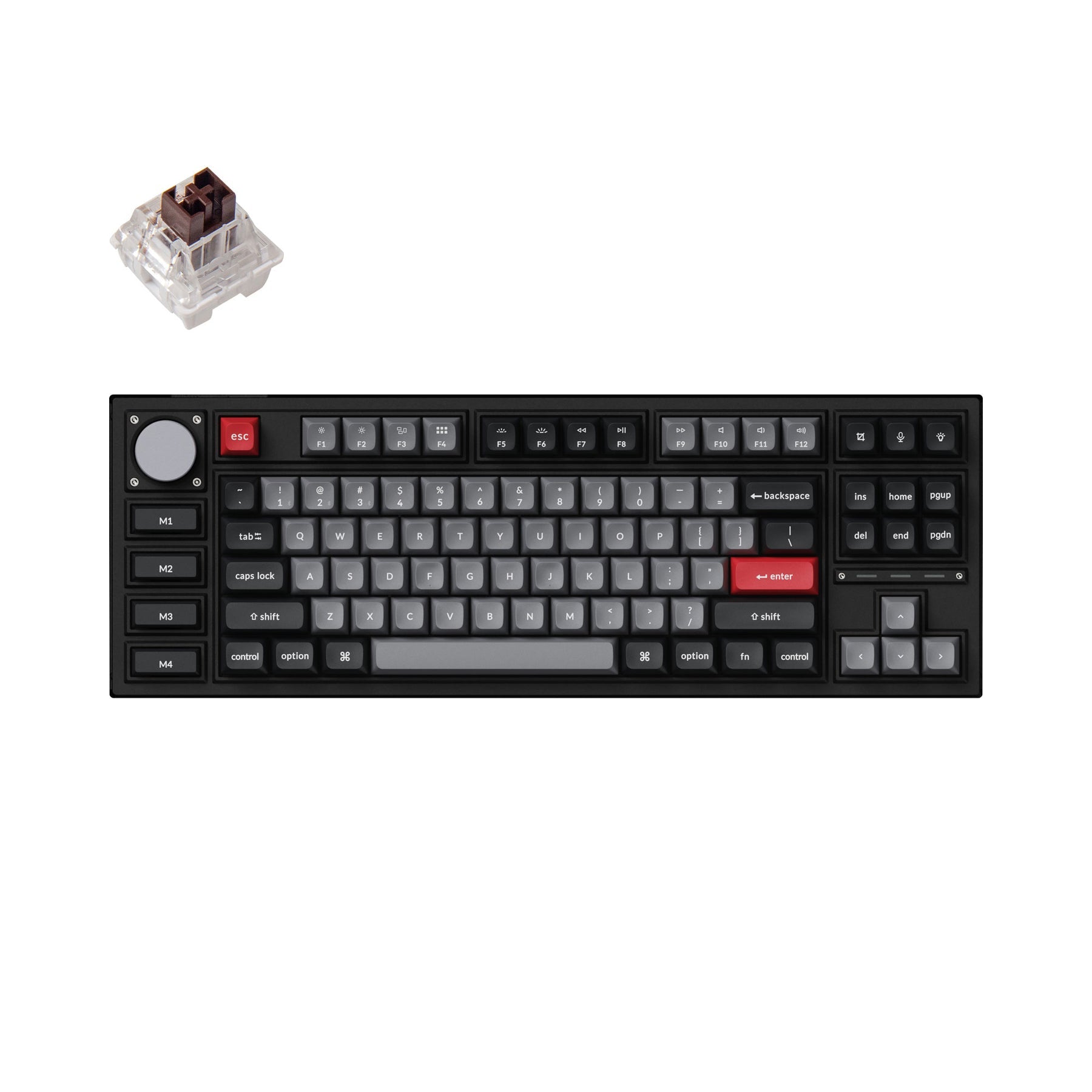 keychron-q3-pro-clavier-m-canique-custom-sans-fil-qmk-via-ansi image 2