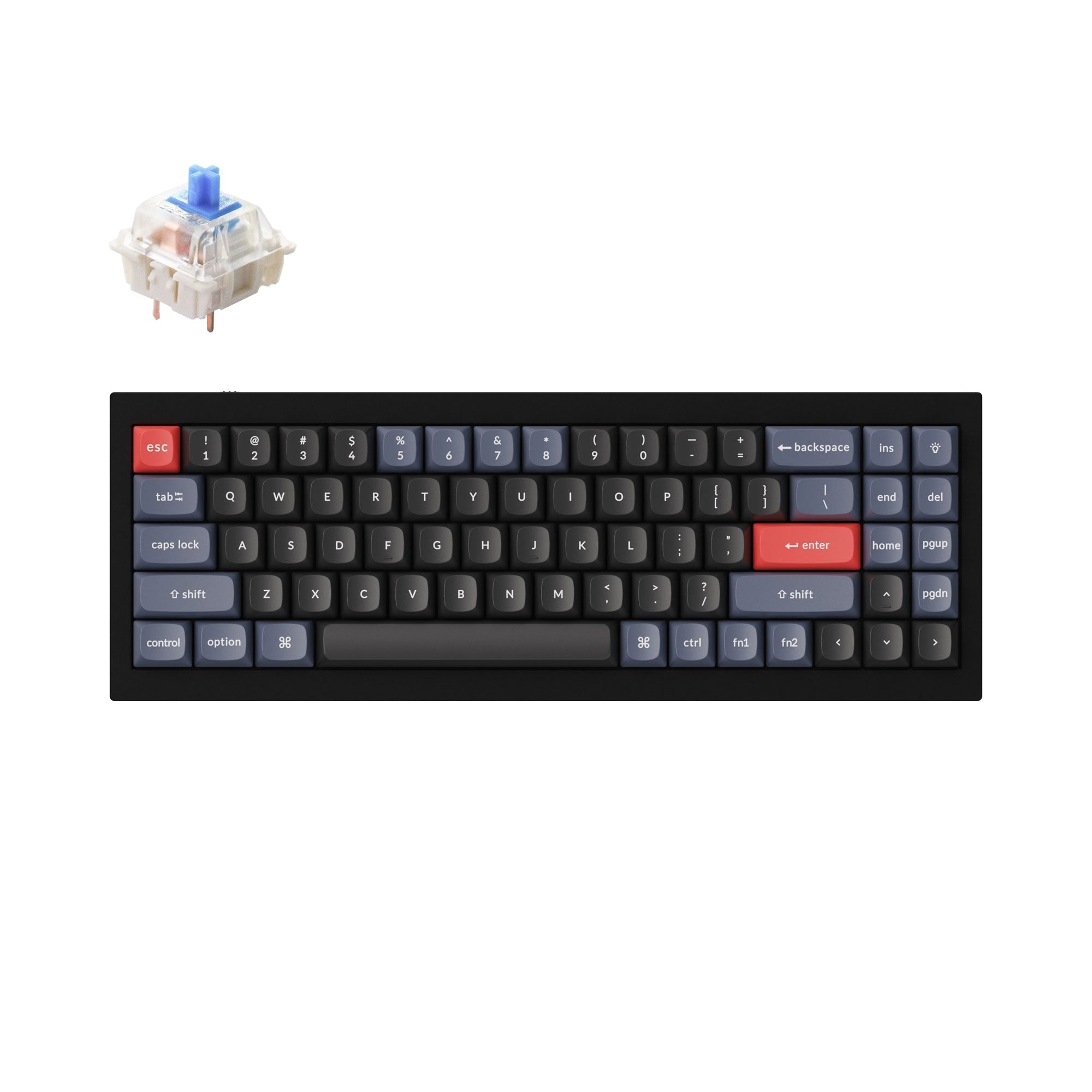 keychron-q7-qmk-clavier-m-canique-custom-filaire-70-us-ansi image 2