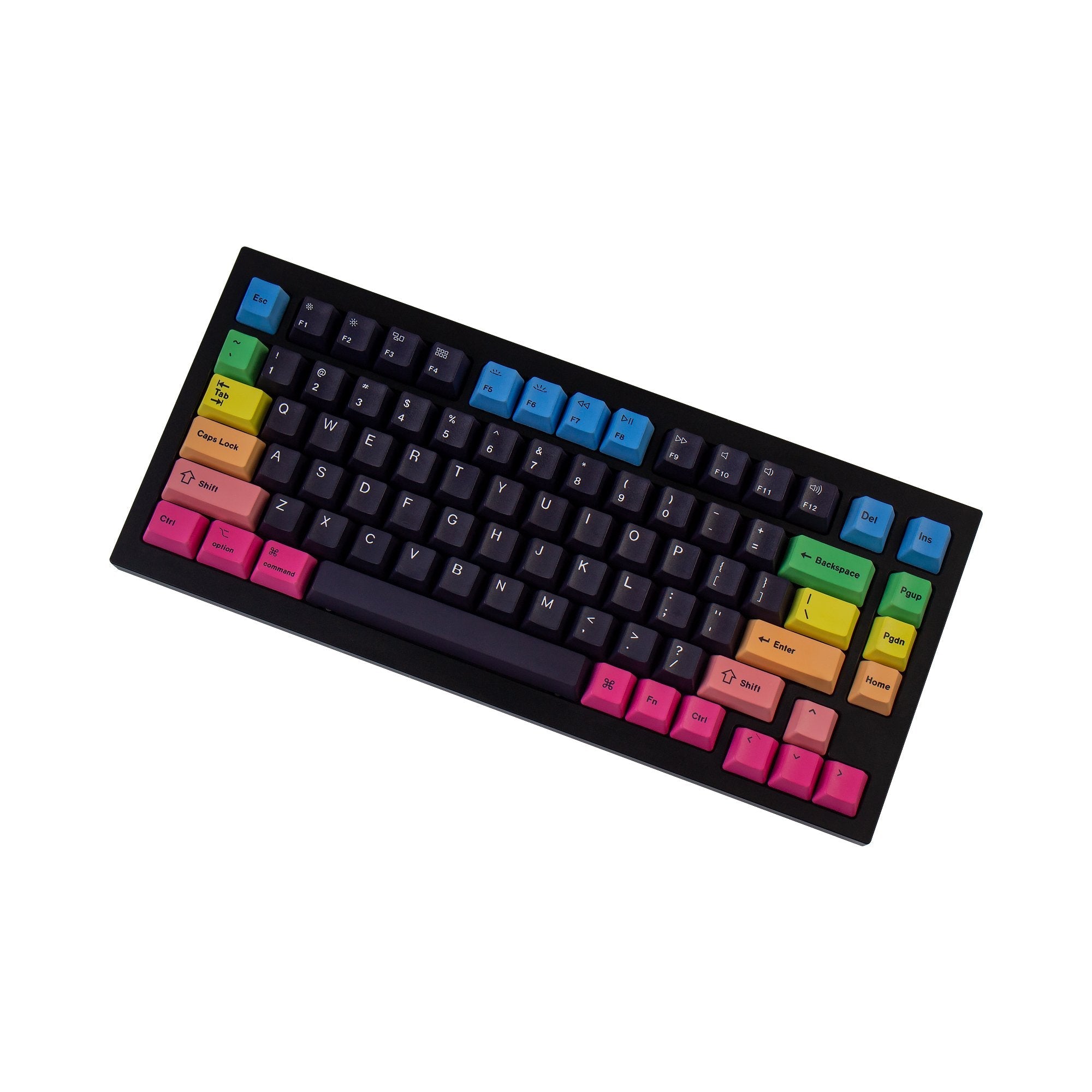 keychron-set-de-keycaps-pbt-dye-sub-profil-oem-rainbow image 4