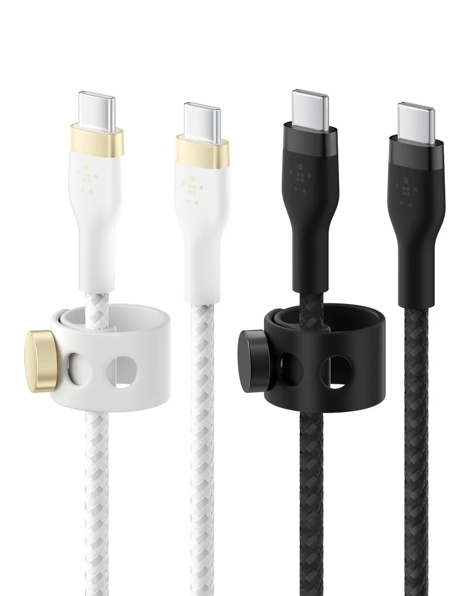 belkin-boostcharge-pro-flex-c-ble-usb-c-vers-usb-c-1m-lot-de-2 image 1