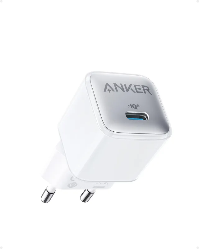 anker-511-nano-pro-chargeur-usb-c-20w-piq-3-0-blanc-pour-iphone-ipad-pixel-c-ble image 1