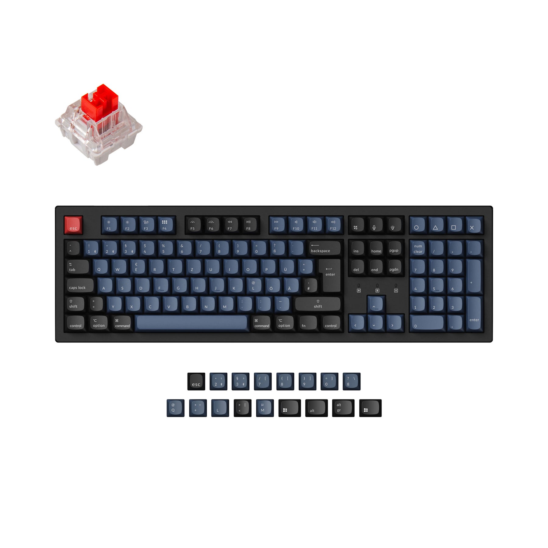 keychron-k10-pro-qmk-via-clavier-m-canique-sans-fil-100-iso-hot-swap image 5