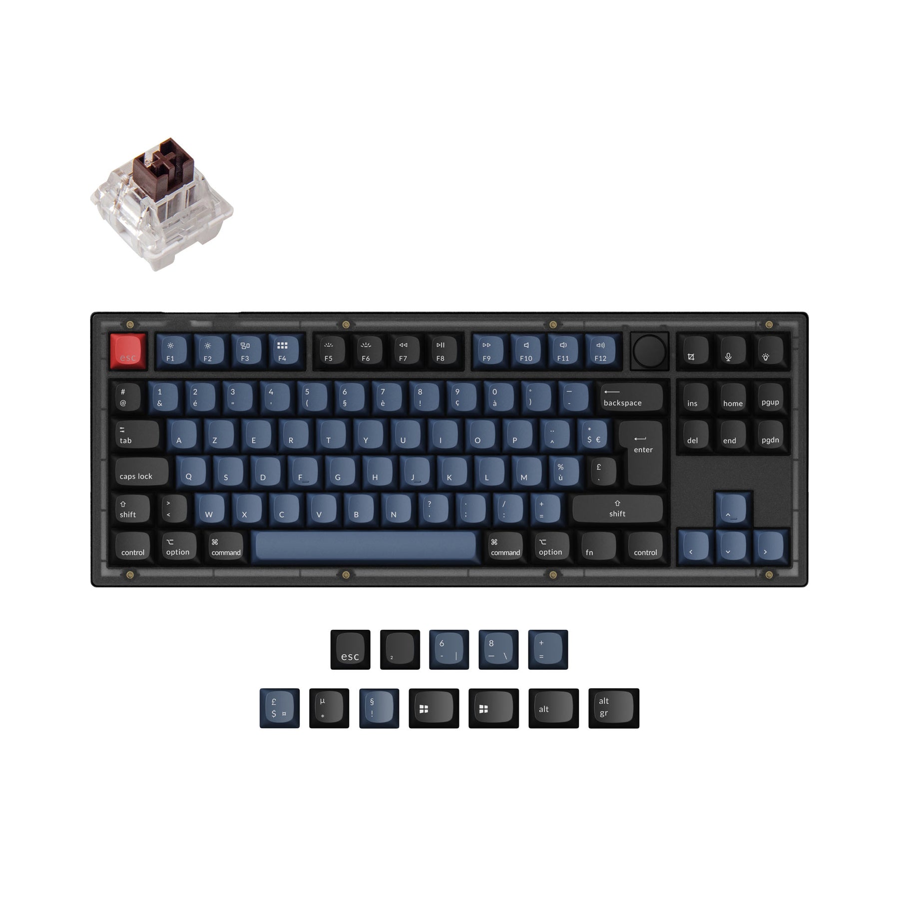 keychron-v3-qmk-custom-clavier-m-canique-iso-switches-k-pro image 2