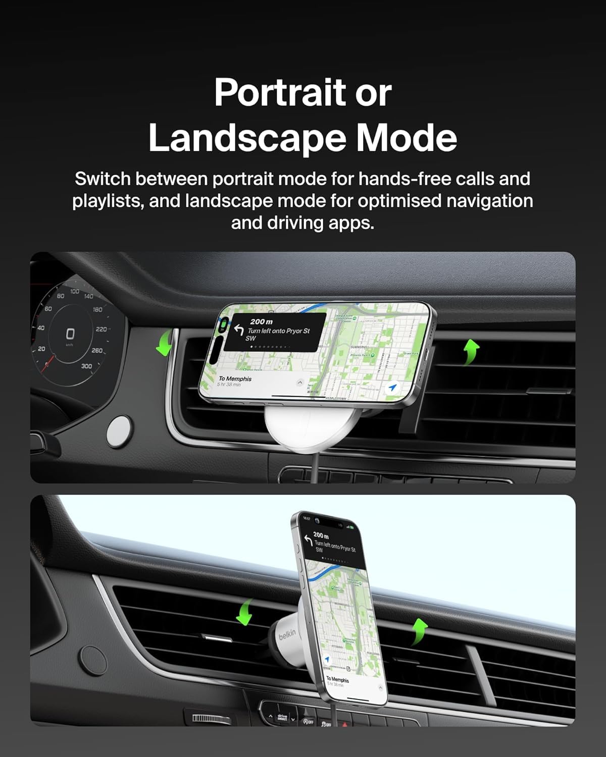 belkin-boostcharge-pro-chargeur-de-voiture-magn-tique-sans-fil-qi2-15-w-compatib image 5