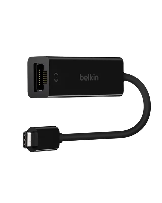 belkin-adaptateur-usb-c-vers-ethernet-gigabit-femelle-noir image 1