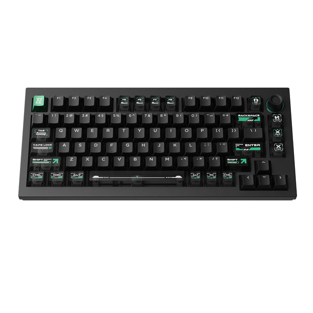 lemokey-l5-he-clavier-gaming-magn-tique-filaire-switch-lime image 1