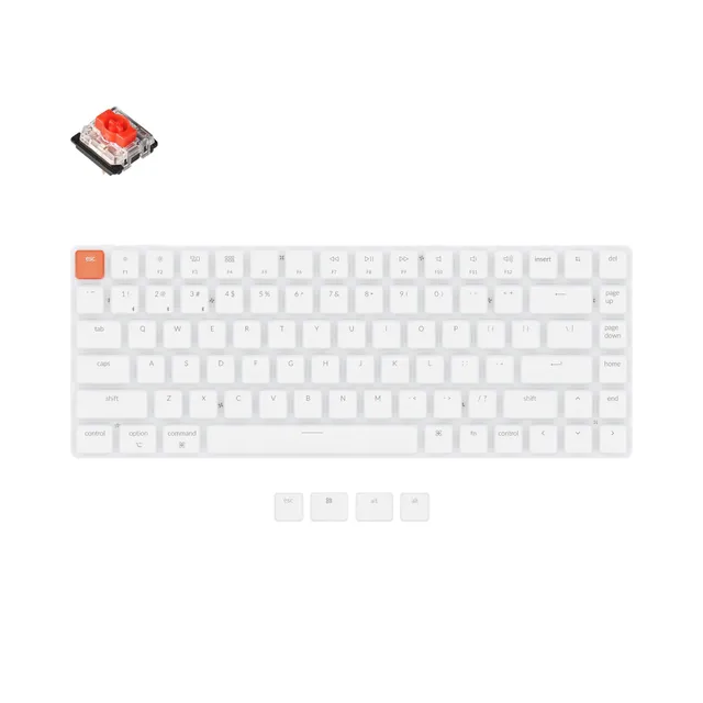 keychron-k3-version-2-clavier-m-canique-sans-fil-ultra-fin-sans-r-tro-clairage-u image 1