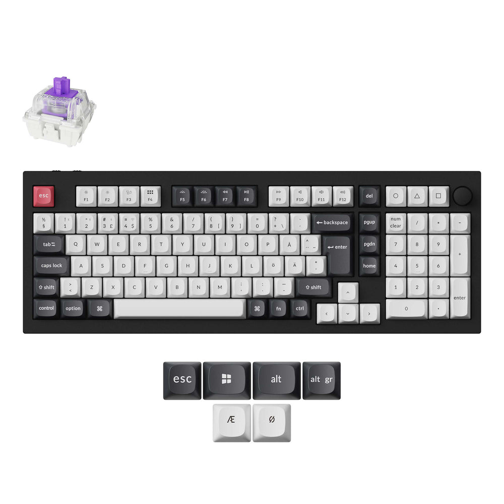 keychron-q5-he-clavier-custom-magn-tique-sans-fil-qmk-96-iso image 4