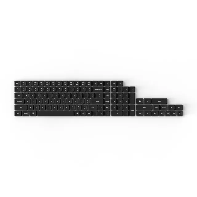 keychron-set-de-touches-low-profile-double-shot-pbt-lsa-pour-k1-k3-k5-k7 image 1