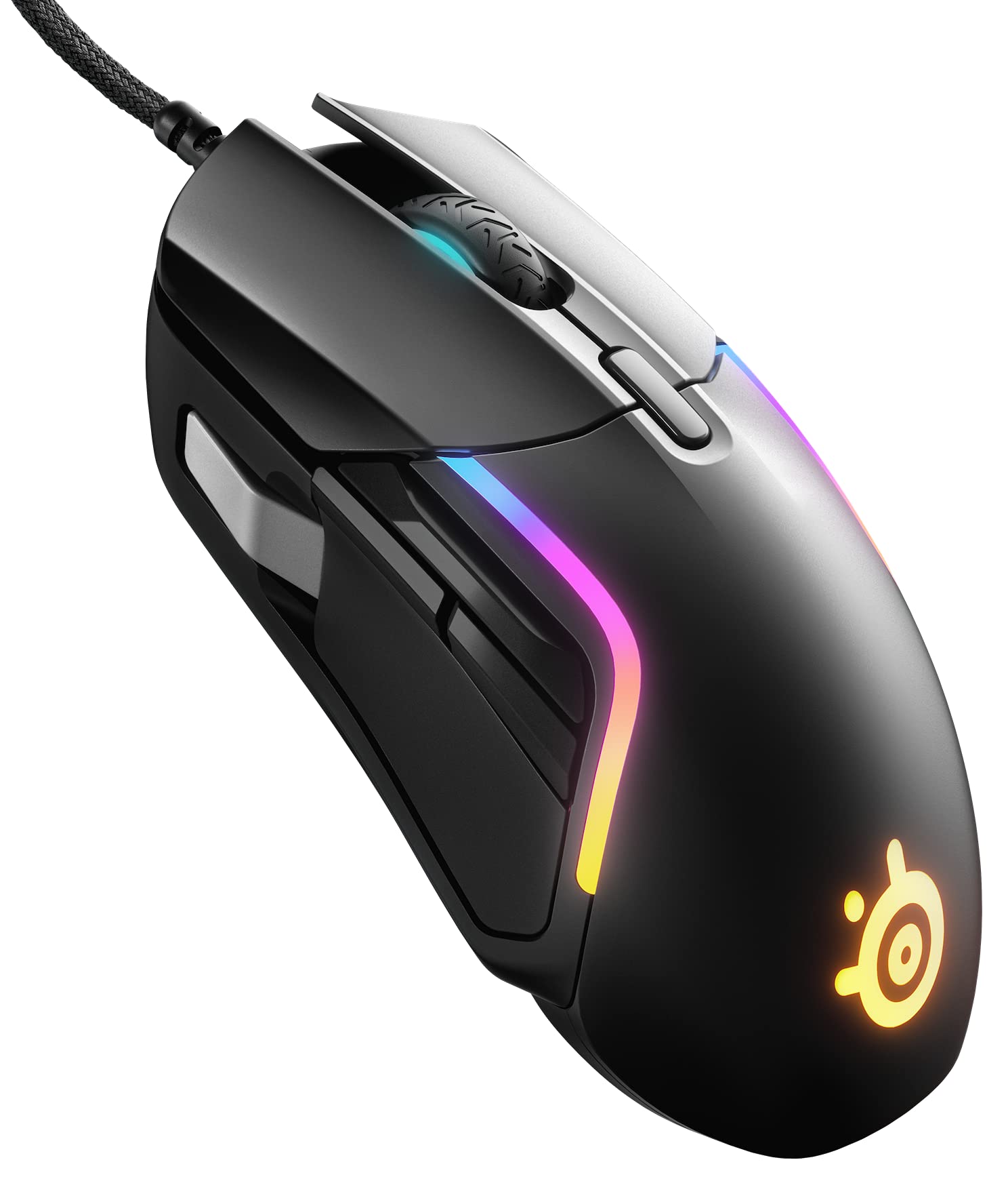 steelseries-rival-5-souris-gaming-18000-cpi-9-boutons-85g-noire image 3