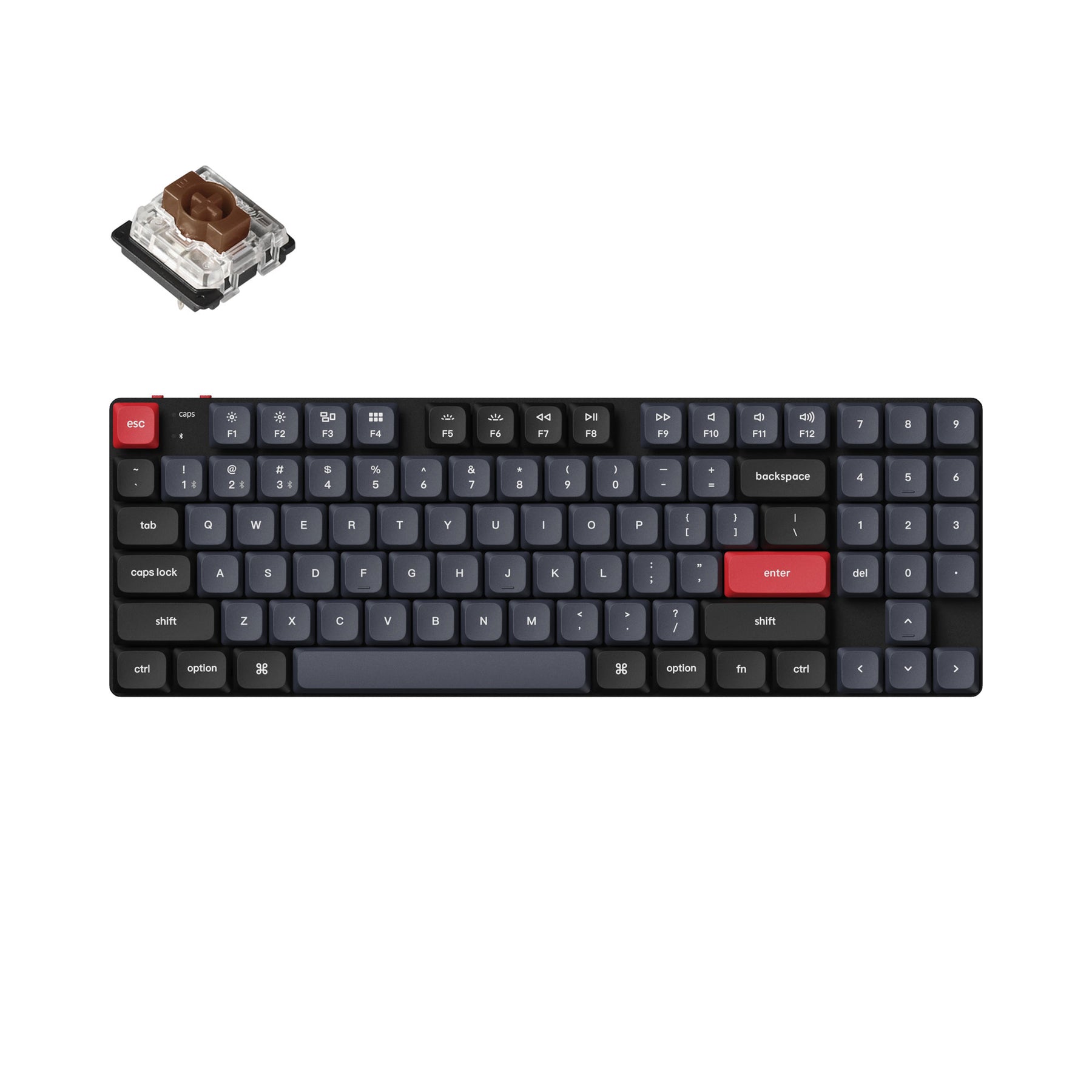 keychron-k13-pro-qmk-via-clavier-m-canique-custom-sans-fil-ultra-fin image 4