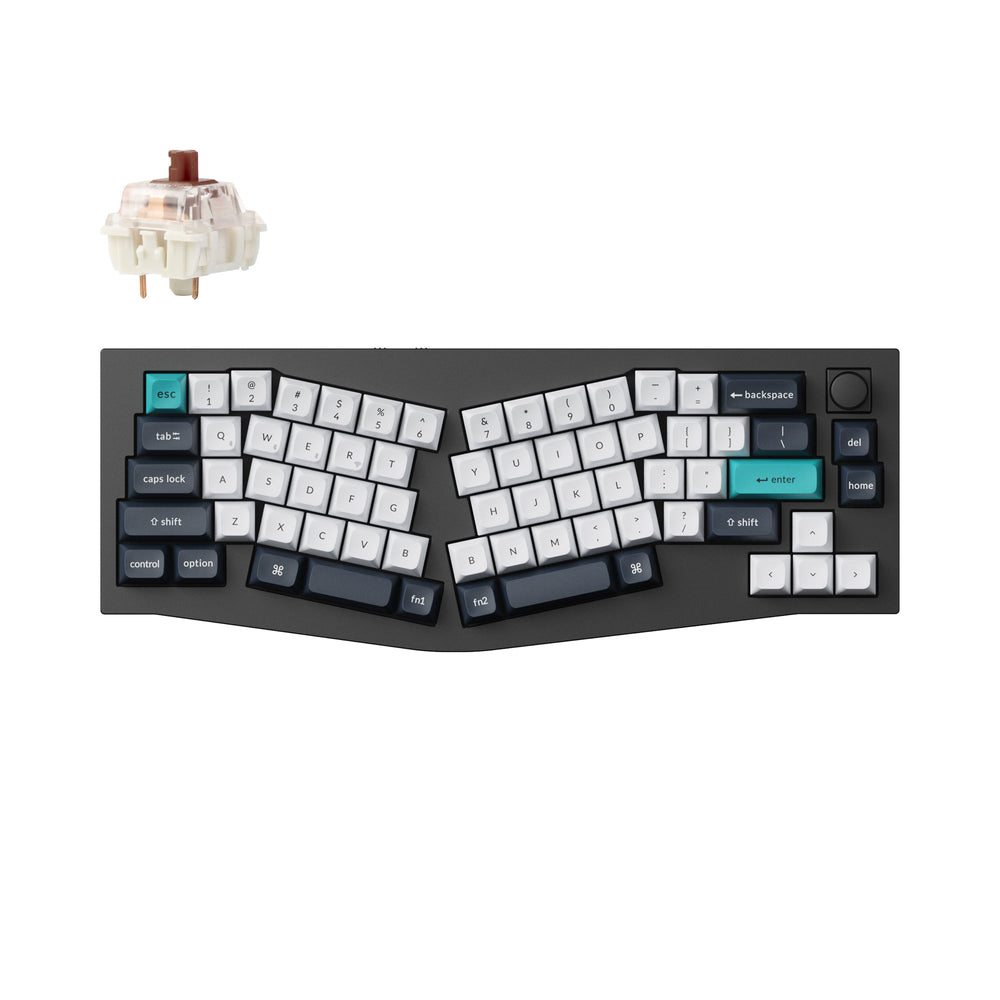 keychron-q8-max-clavier-m-canique-custom-sans-fil-alice-qmk-via-us-ansi image 2