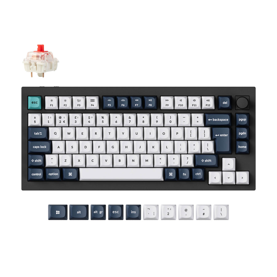 keychron-q1-max-clavier-m-canique-custom-sans-fil-qmk-via-iso image 4