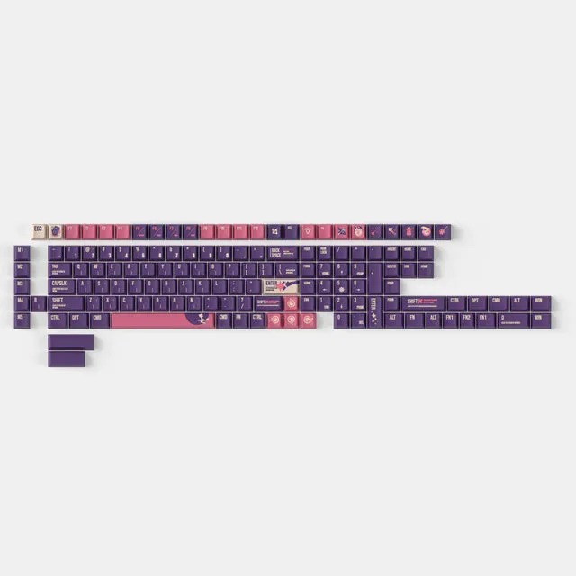keychron-lunar-witch-set-de-keycaps-pbt-profil-cherry-140-touches image 1