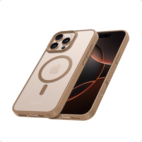 anker-coque-magn-tique-mate-textur-e-pro-max-protection-militaire-fine-or-rose image 8