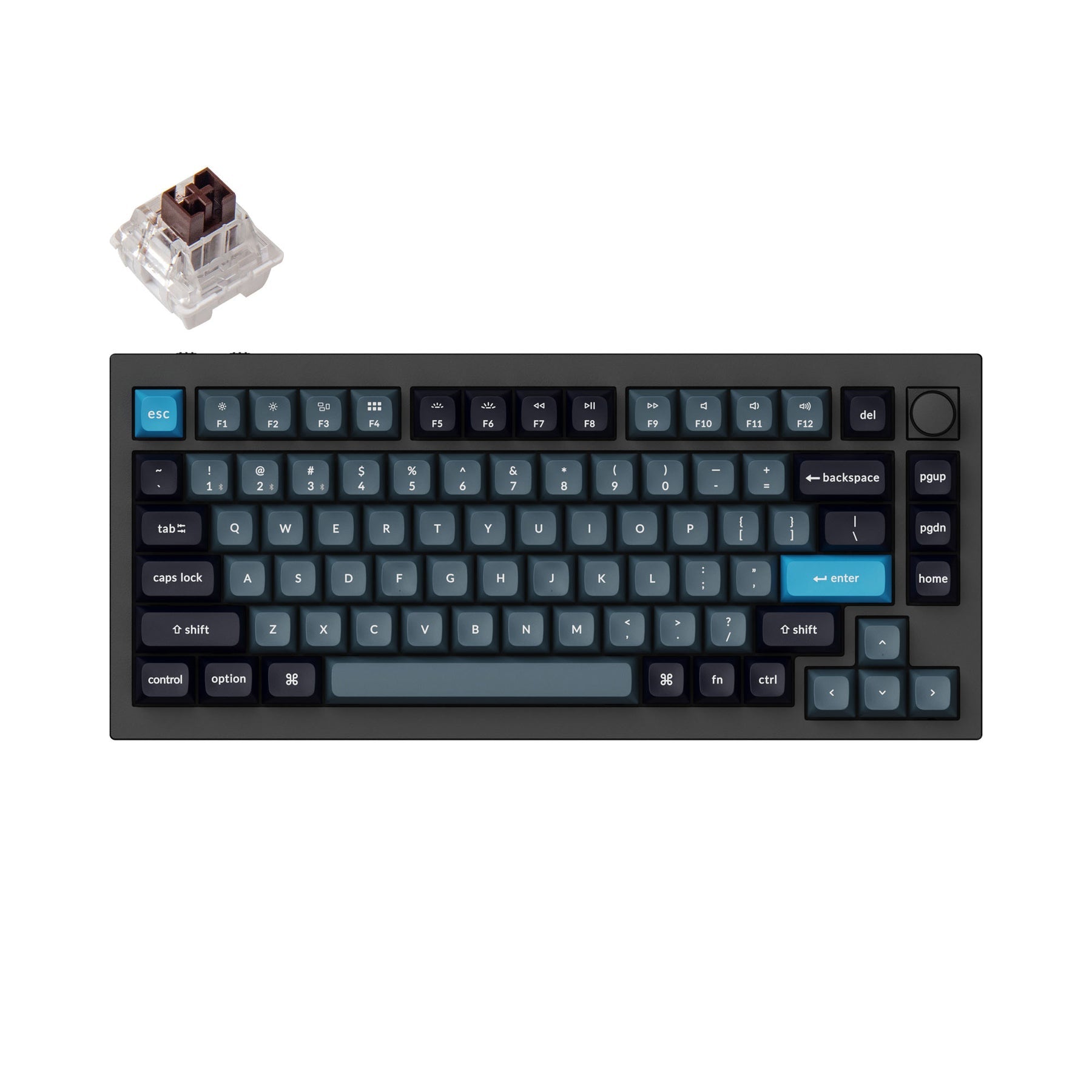 keychron-q1-pro-clavier-m-canique-sans-fil-qmk-via-us-ansi image 2