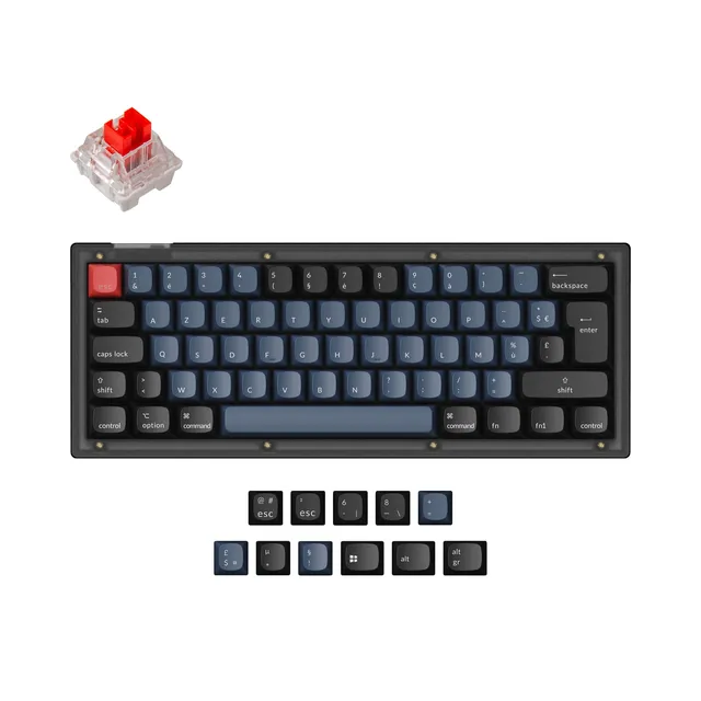 keychron-v4-clavier-m-canique-custom-qmk-iso-collection-azerty-compatible image 1