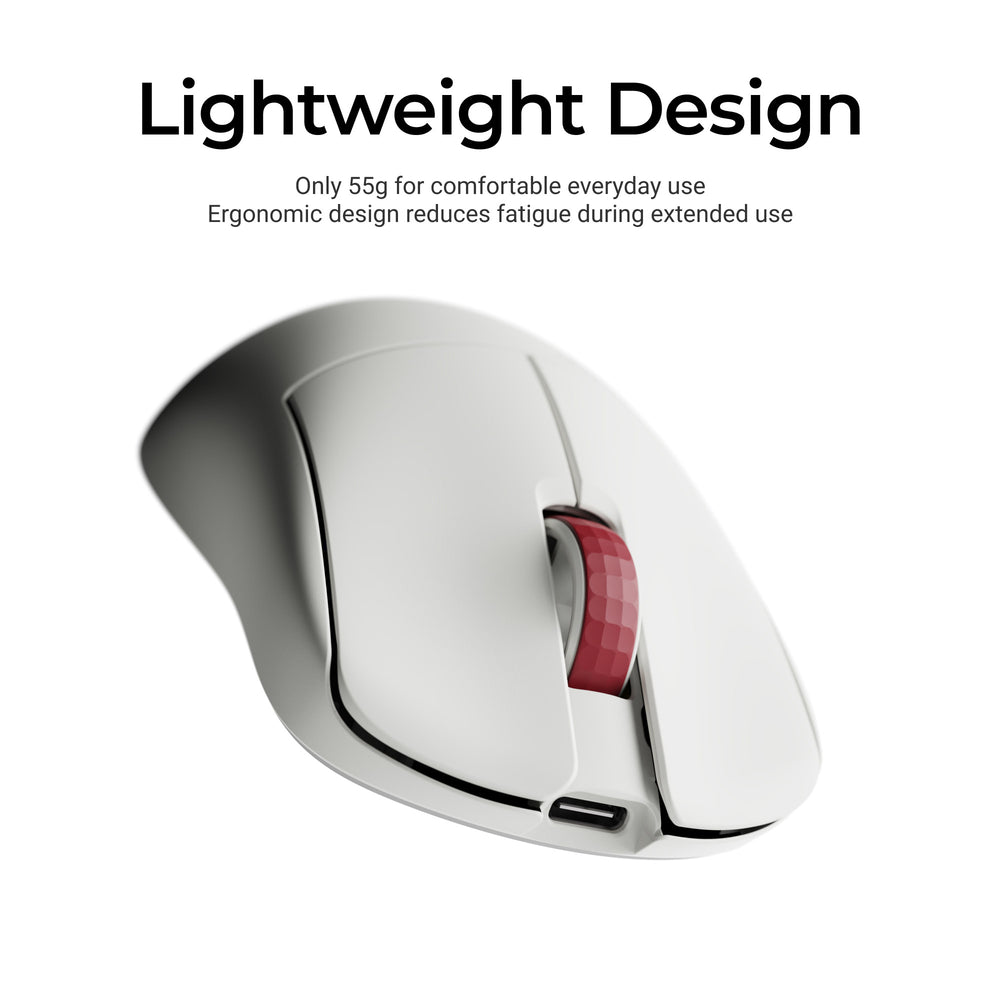 keychron-g4-wireless-mouse-souris-sans-fil-l-g-re-55-g-pixart-3950-8k image 3
