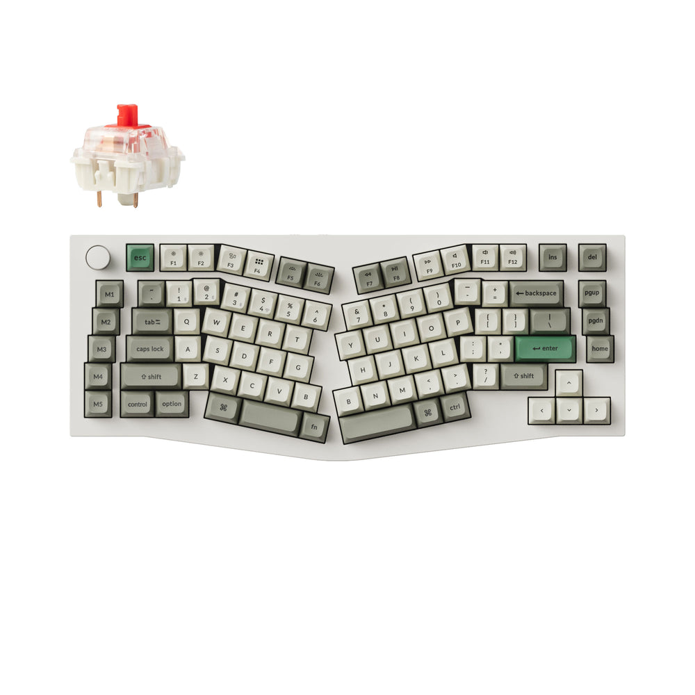 keychron-q10-max-clavier-m-canique-custom-sans-fil-alice-qmk-via-us-ansi image 4