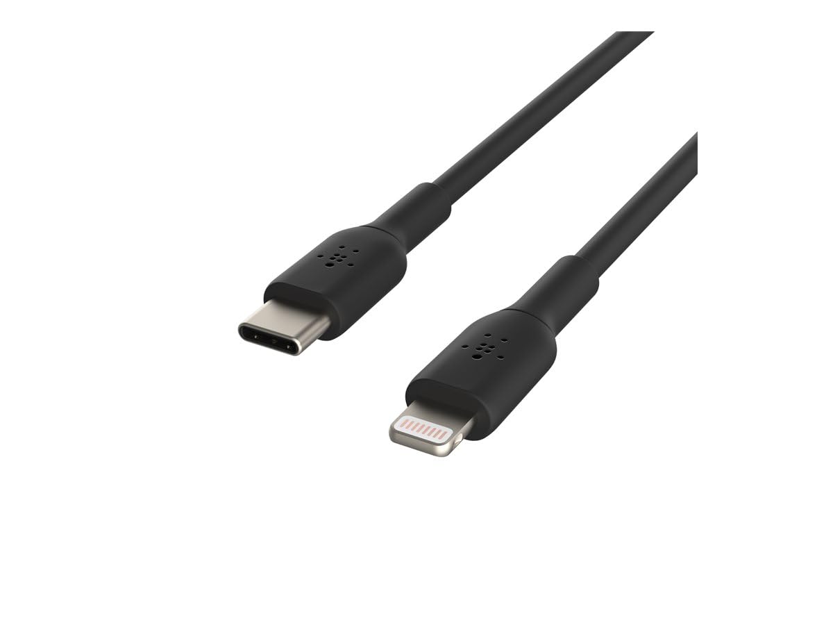 belkin-boost-charge-c-ble-usb-c-vers-lightning-mfi-1-m-blanc image 2