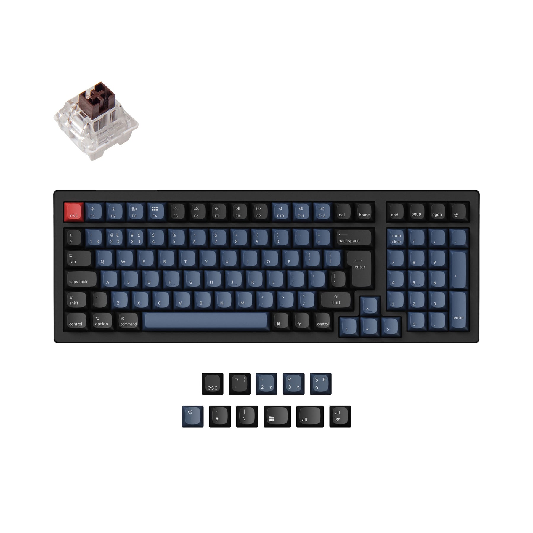 keychron-k4-pro-qmk-via-clavier-m-canique-sans-fil-iso image 4