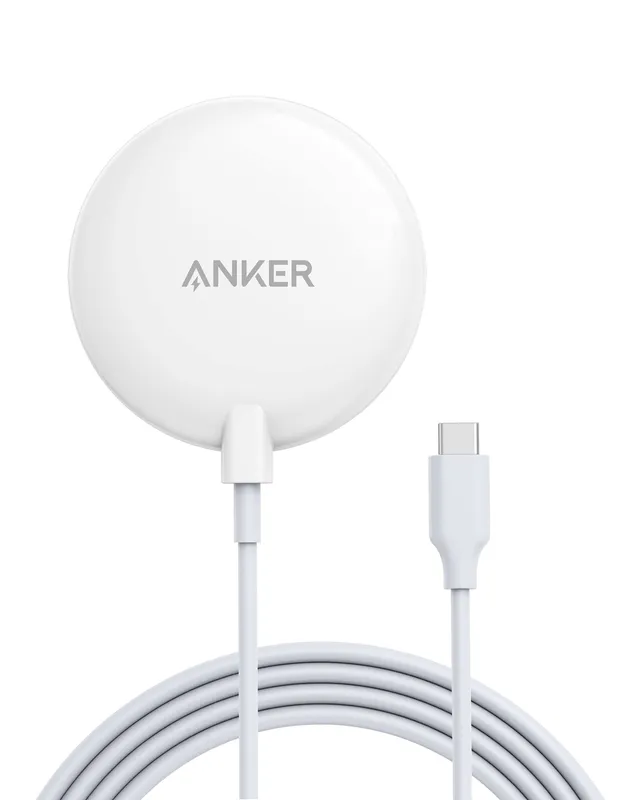 anker-powerwave-magnetic-pad-lite-socle-de-charge-sans-fil-magn-tique-c-ble-usb- image 1