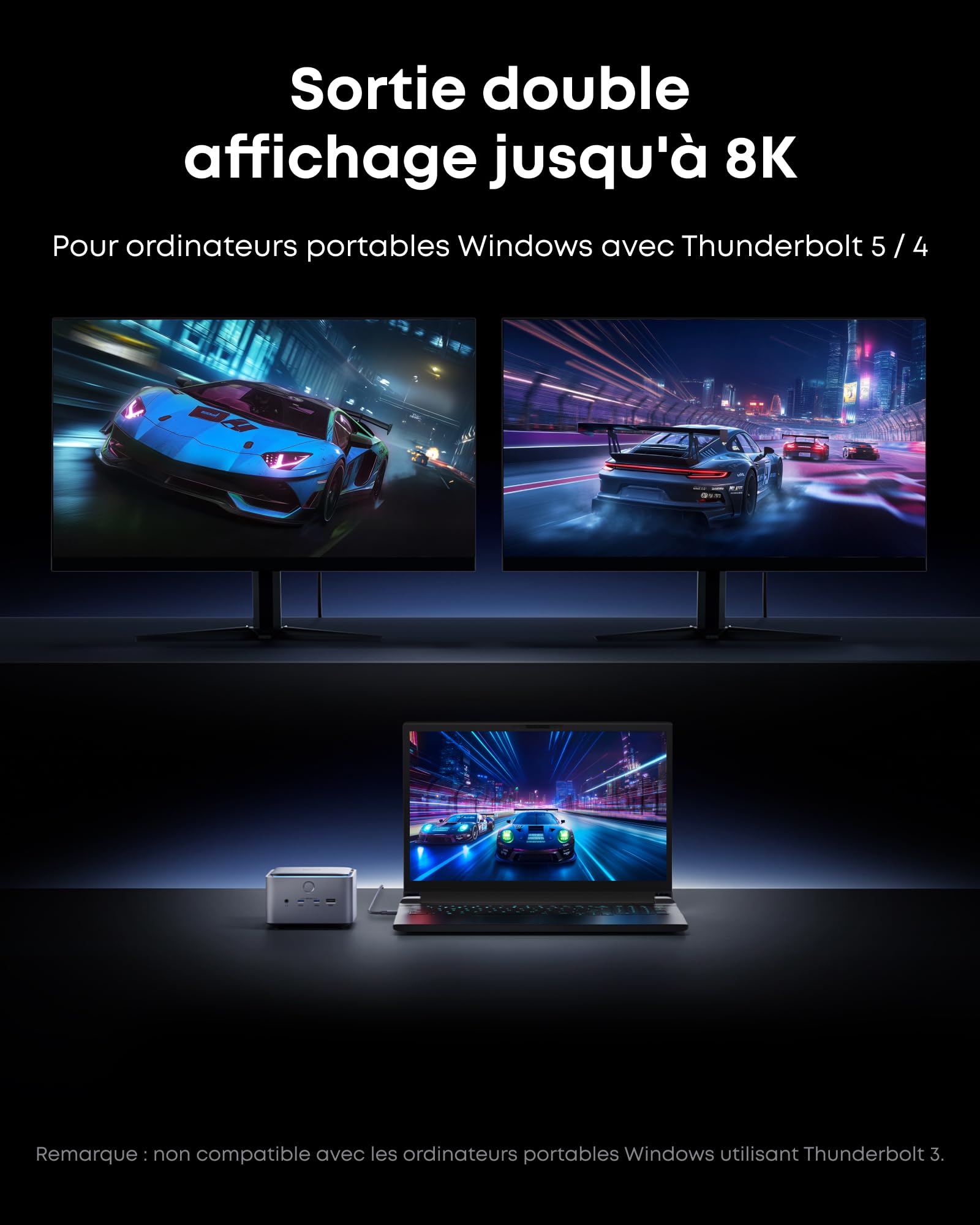 anker-prime-tb5-station-d-accueil-14-ports-thunderbolt-5-140w-8k image 4