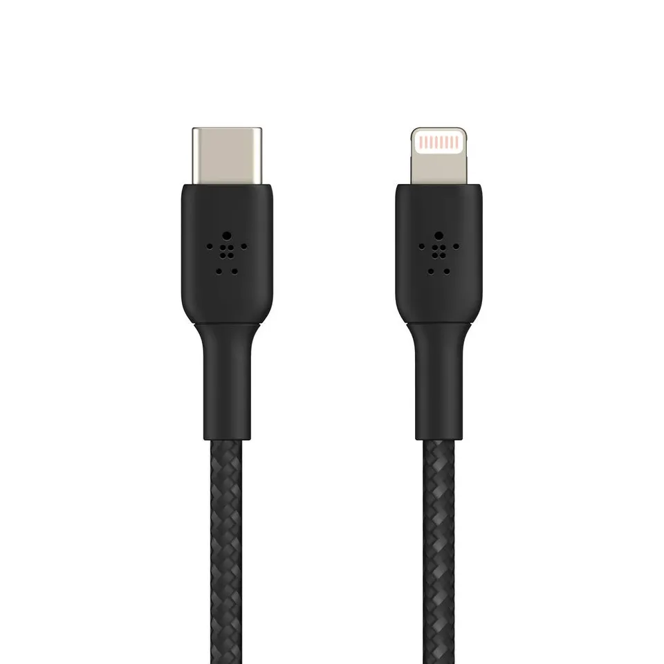 belkin-boostcharge-c-ble-usb-c-vers-lightning-tress-3m-noir image 1