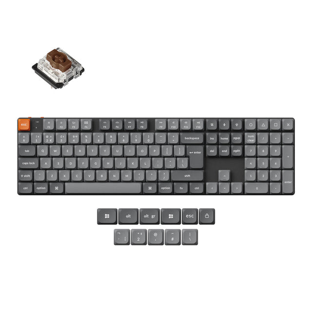 keychron-k5-max-qmk-clavier-m-canique-ultra-fin-sans-fil-100-iso-collection image 2