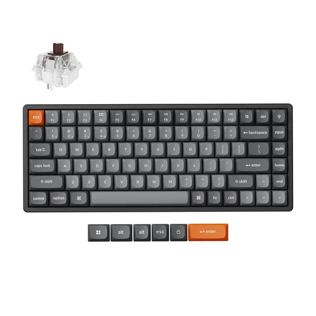 keychron-k2-max-qmk-clavier-m-canique-sans-fil-75-us-ansi image 1