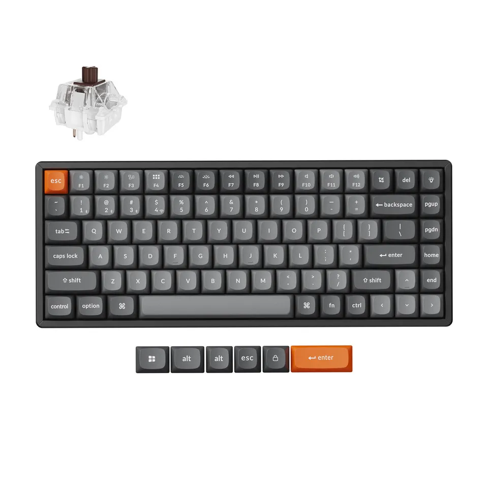 keychron-k2-max-qmk-clavier-m-canique-sans-fil-75-us-ansi image 1