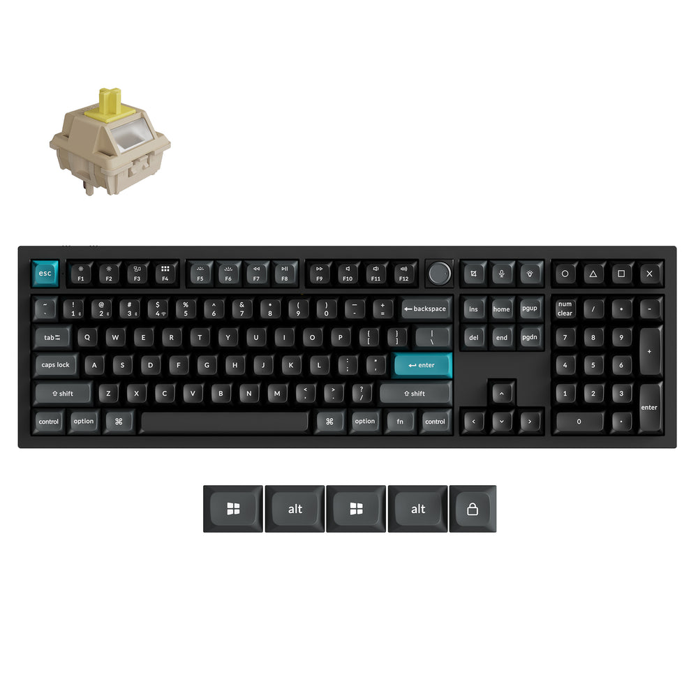 keychron-q6-ultra-8k-clavier-m-canique-custom-sans-fil-100-us-ansi image 3