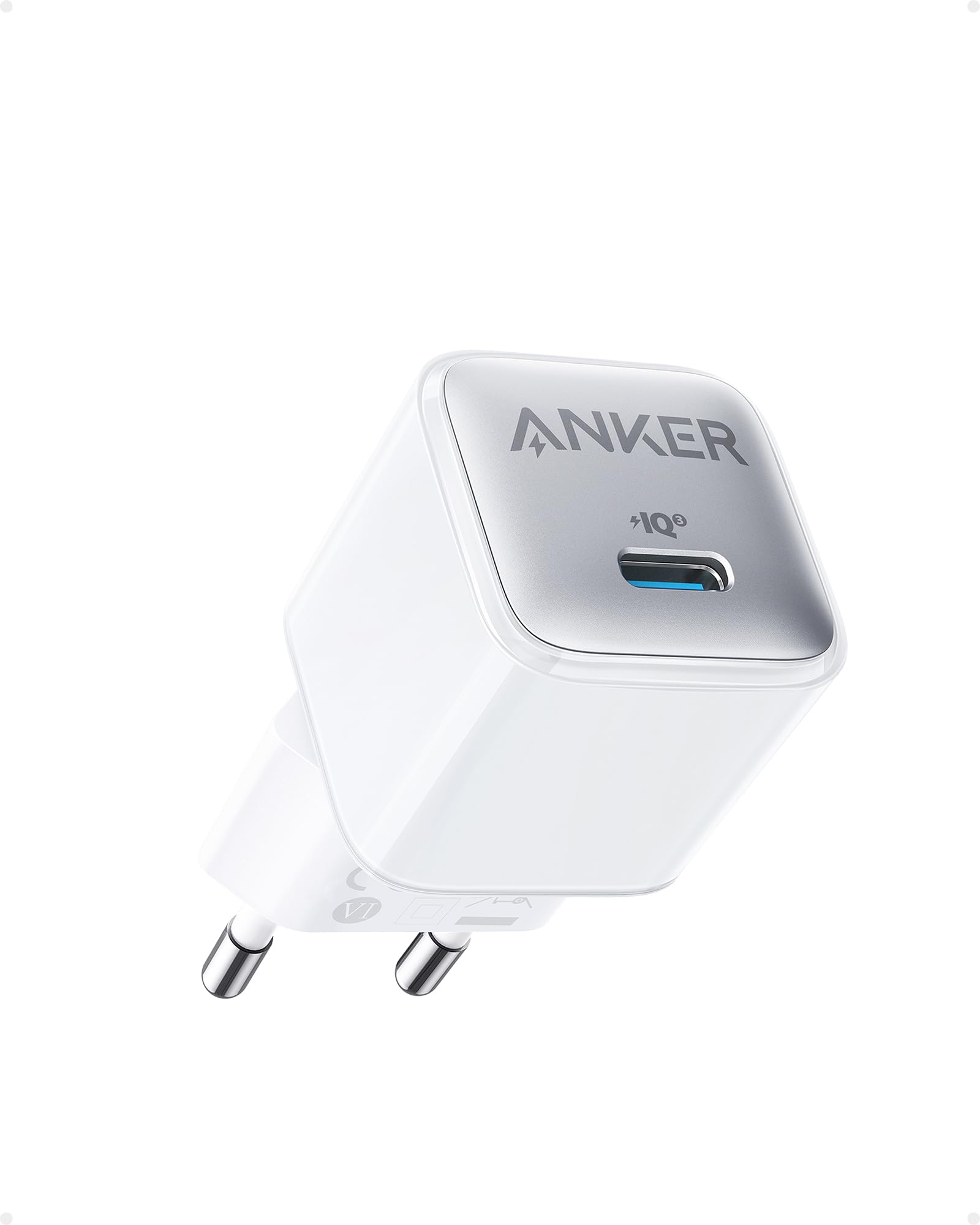 anker-511-nano-pro-chargeur-usb-c-20w-piq-3-0-blanc-pour-iphone-ipad-pixel-c-ble image 1