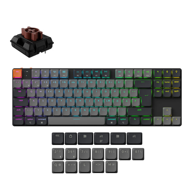 keychron-k1-version-6-clavier-m-canique-sans-fil-ultra-fin-iso-80-tkl image 5