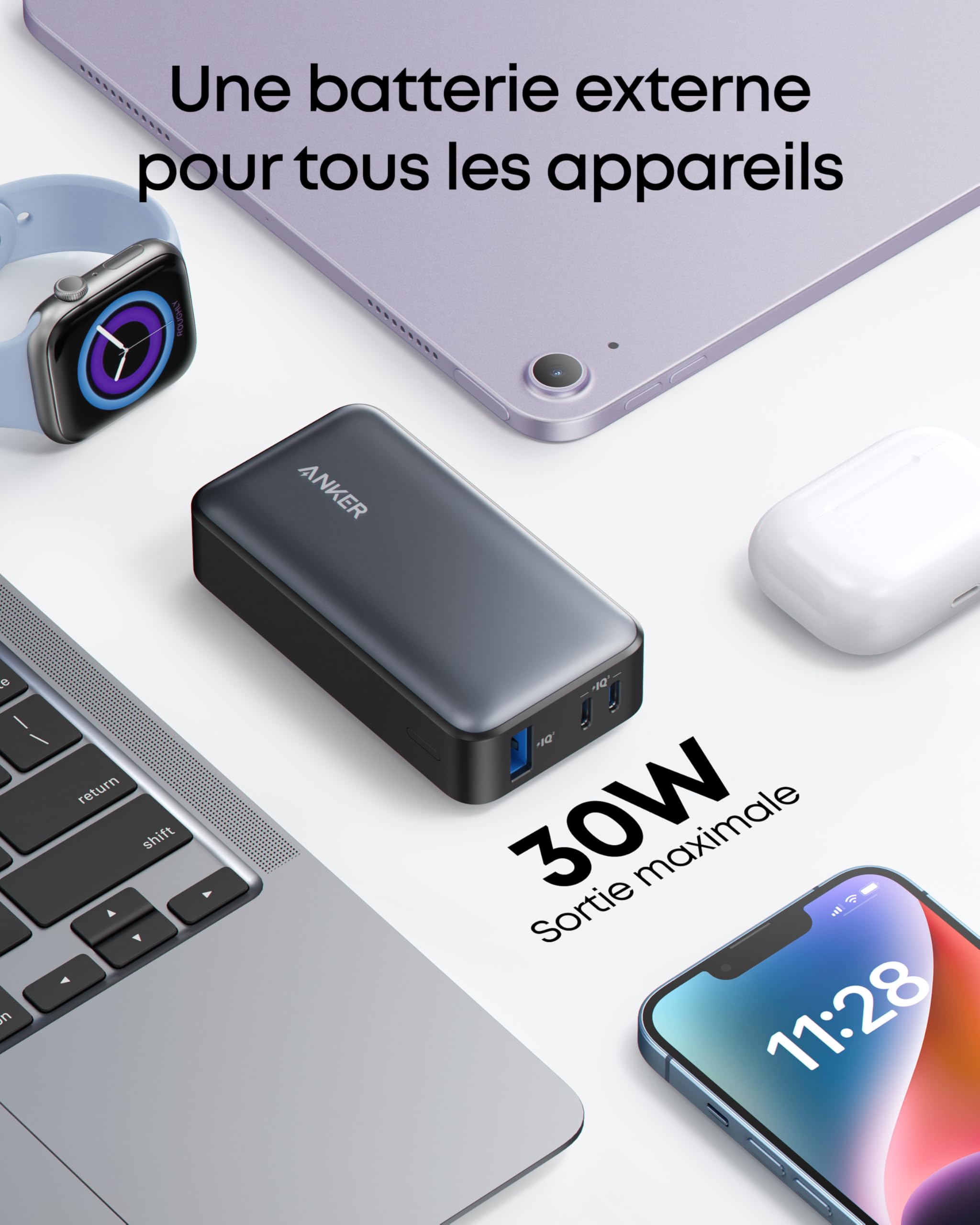 anker-533-batterie-externe-10000-mah-pd-30w-power-bank-c-ble-usb-c-int-gr-noir image 5