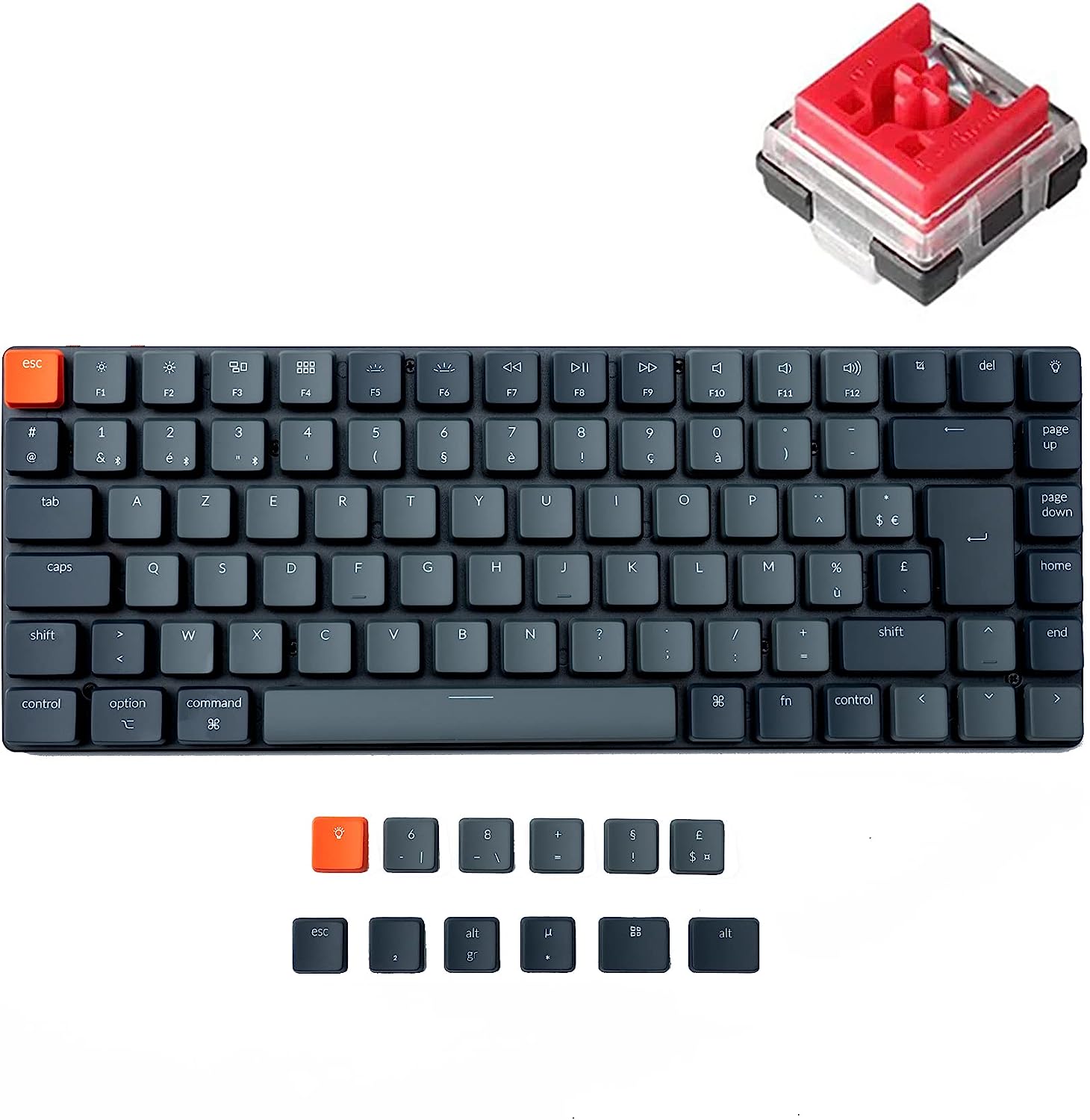 clavier-m-canique-sans-fil-ultra-fin-keychron-k3-version-2-fr-iso image 2