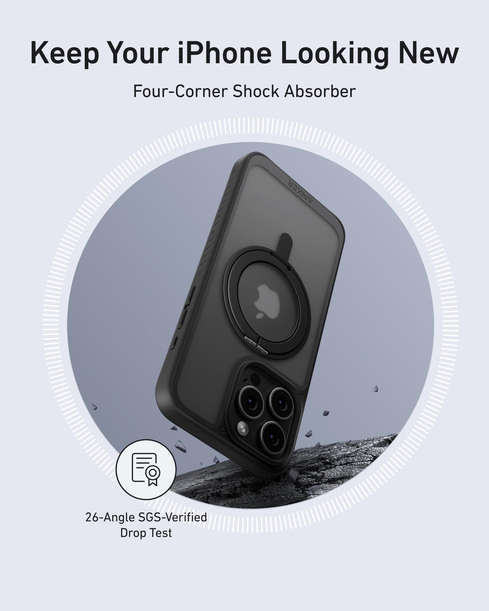 anker-flexstand-maggo-coque-magn-tique-iphone-15-avec-anneau-support-360 image 5