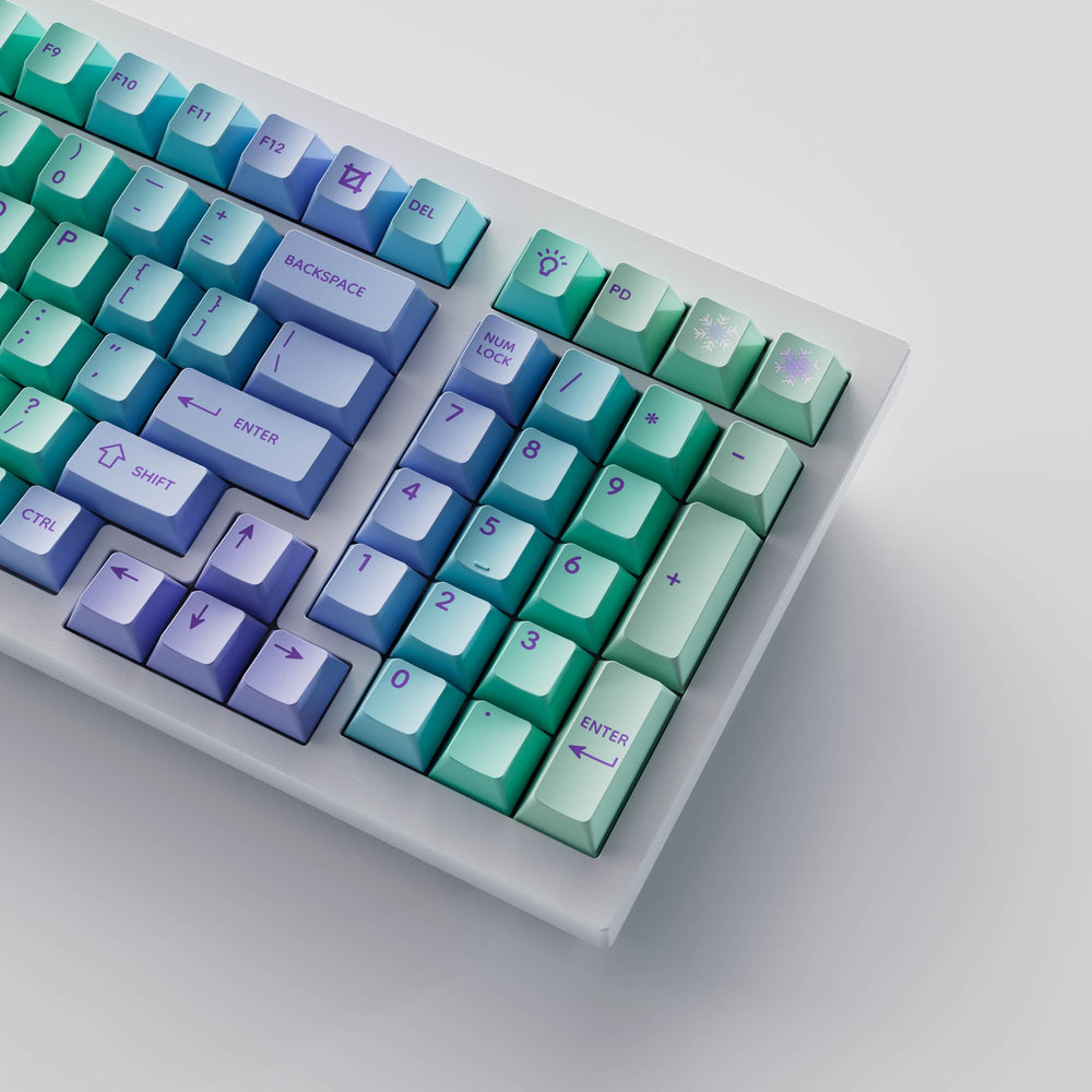 keychron-cloud-and-snow-set-complet-140-touches-cherry-pbt-dye-sub image 3