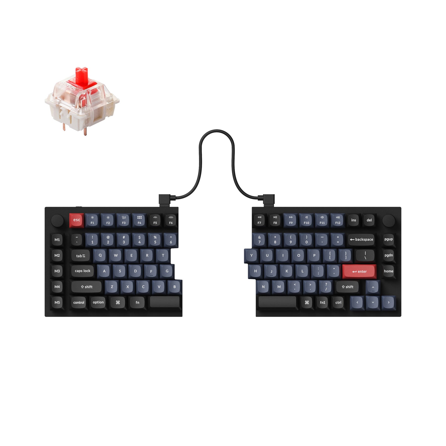 keychron-q11-qmk-clavier-m-canique-custom-filaire-us-ansi image 1