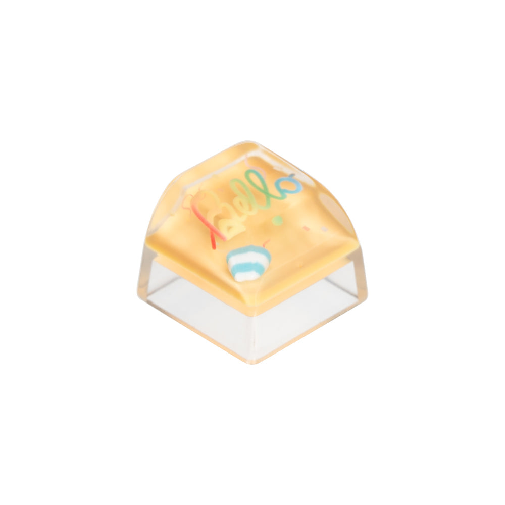 keychron-hello-resin-touche-artisan-d-corative-pour-clavier-m-canique image 1