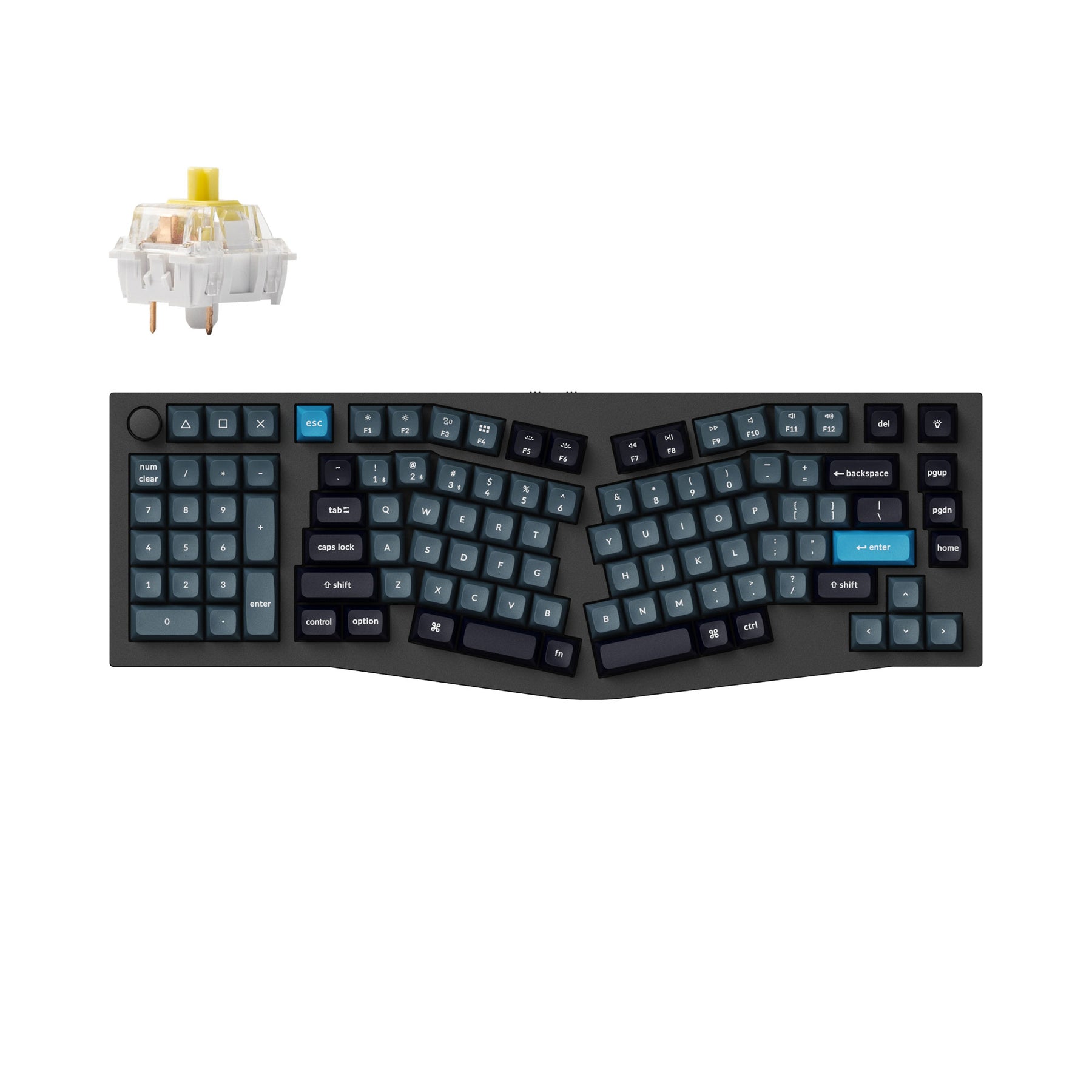 keychron-q14-pro-alice-qmk-via-clavier-m-canique-custom-sans-fil-us-ansi image 3