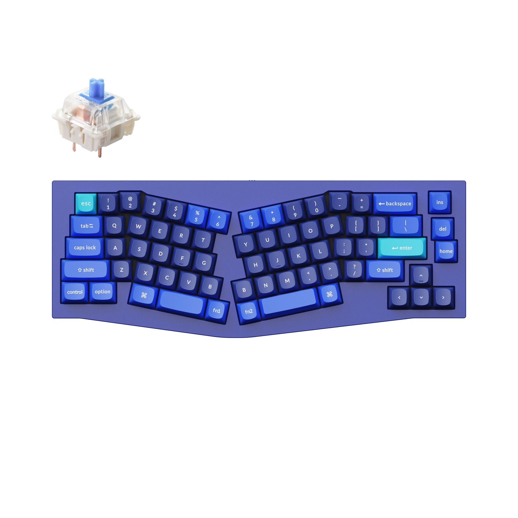 keychron-q8-alice-qmk-clavier-m-canique-custom-filaire-us-ansi image 8