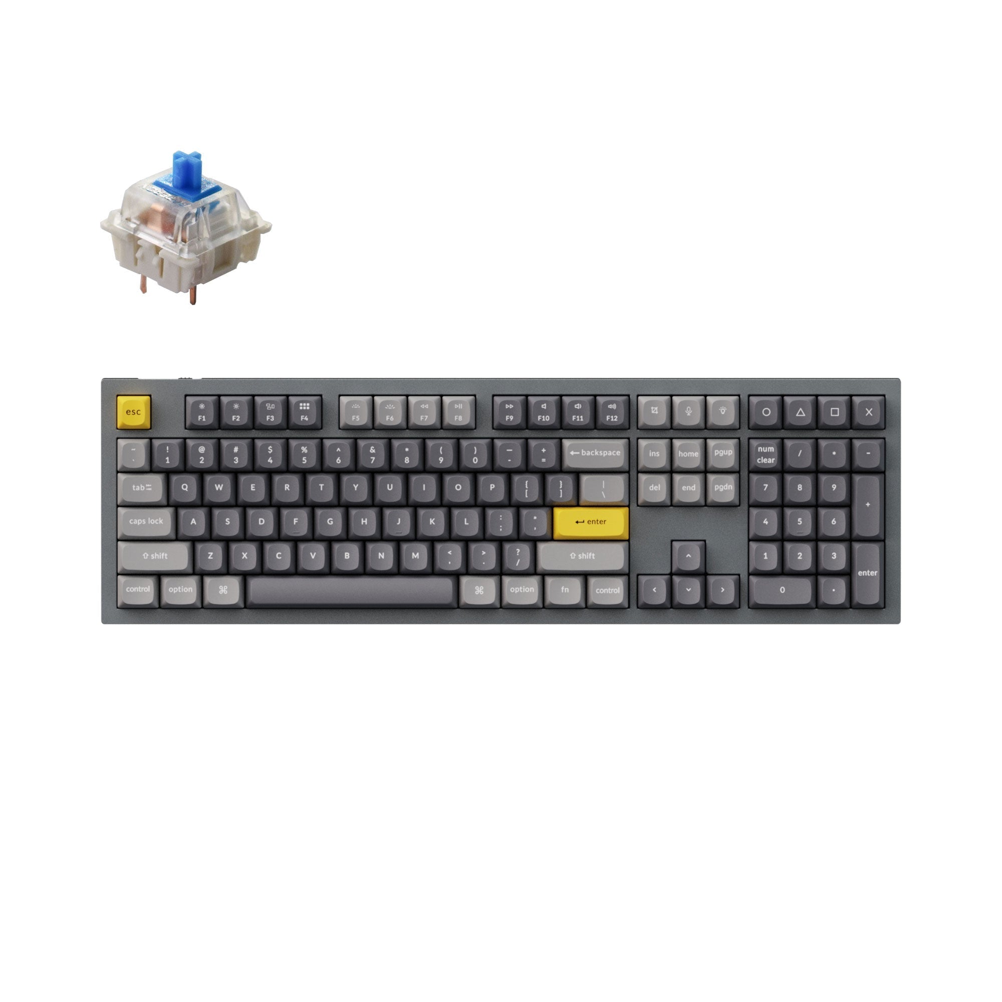 keychron-q6-qmk-clavier-m-canique-custom-filaire-100-us-ansi image 5