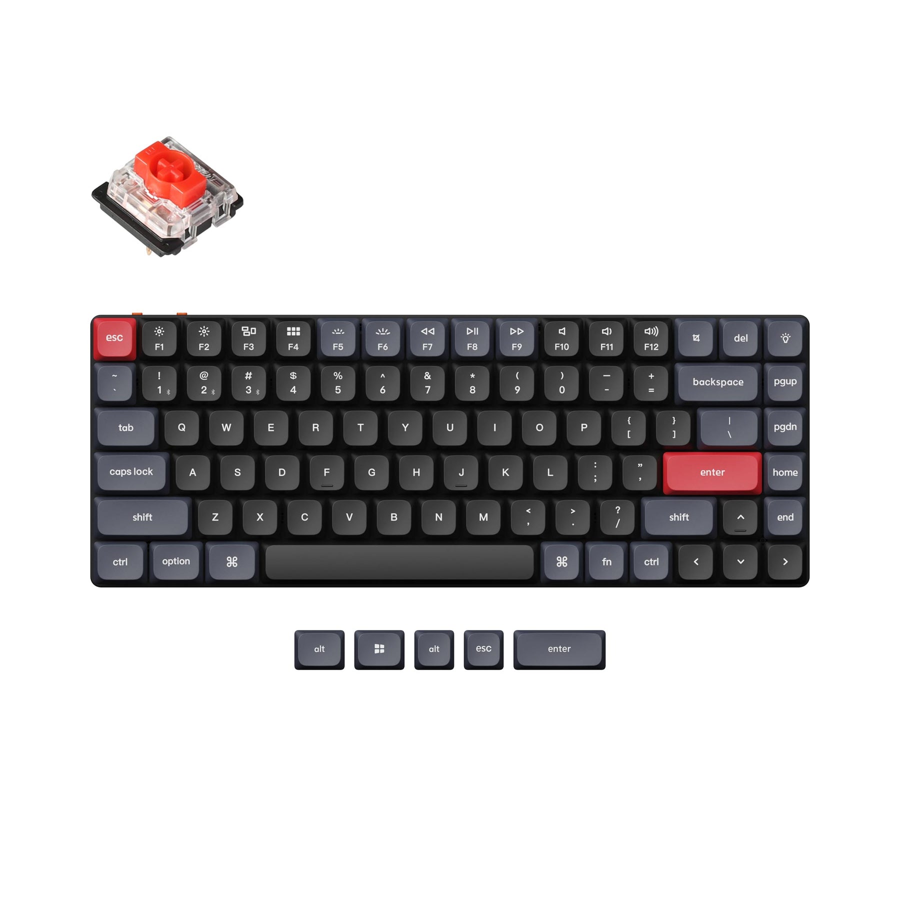 keychron-k3-pro-qmk-via-clavier-m-canique-fin-sans-fil-75-us-ansi image 1