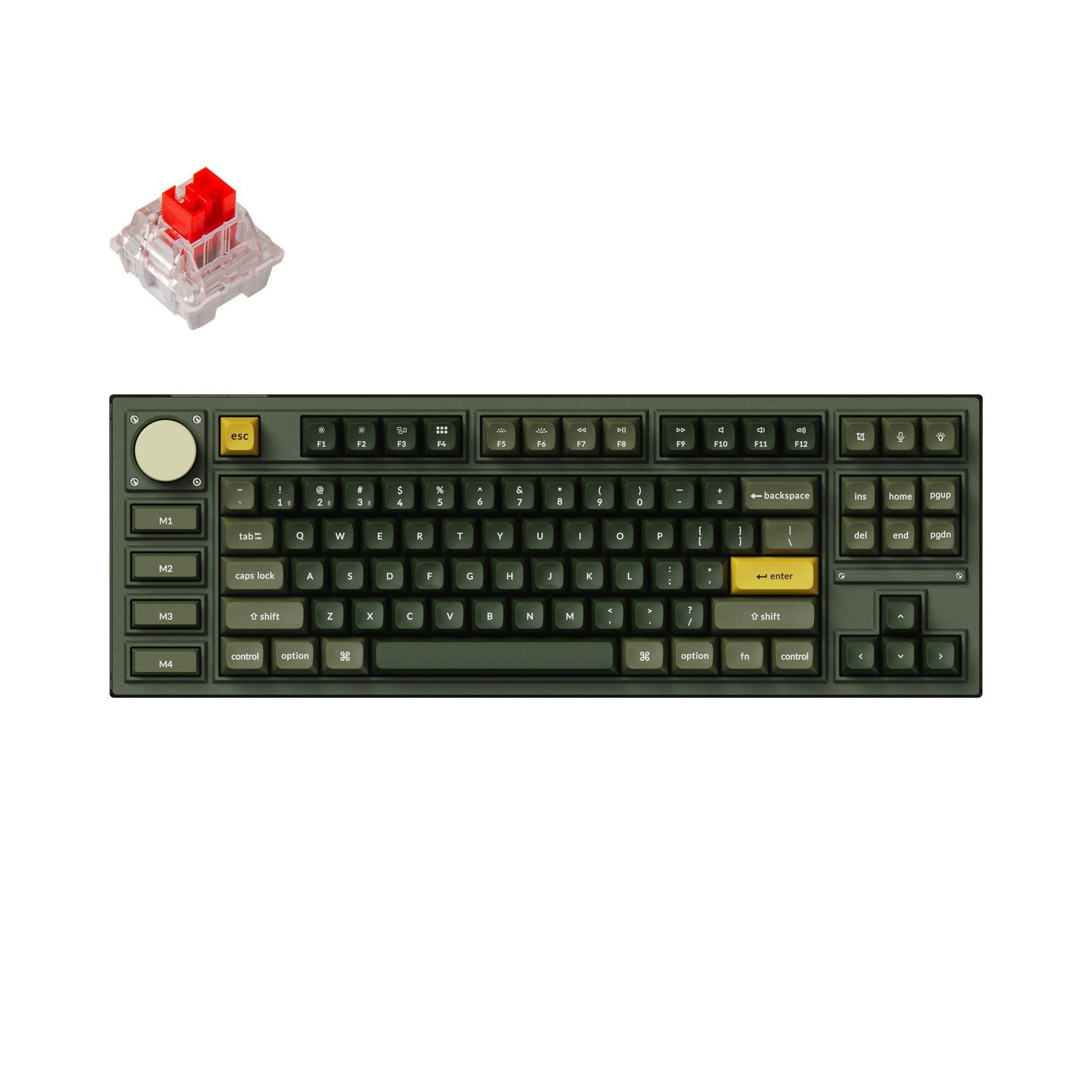 keychron-q3-pro-clavier-m-canique-custom-sans-fil-qmk-via-ansi image 4
