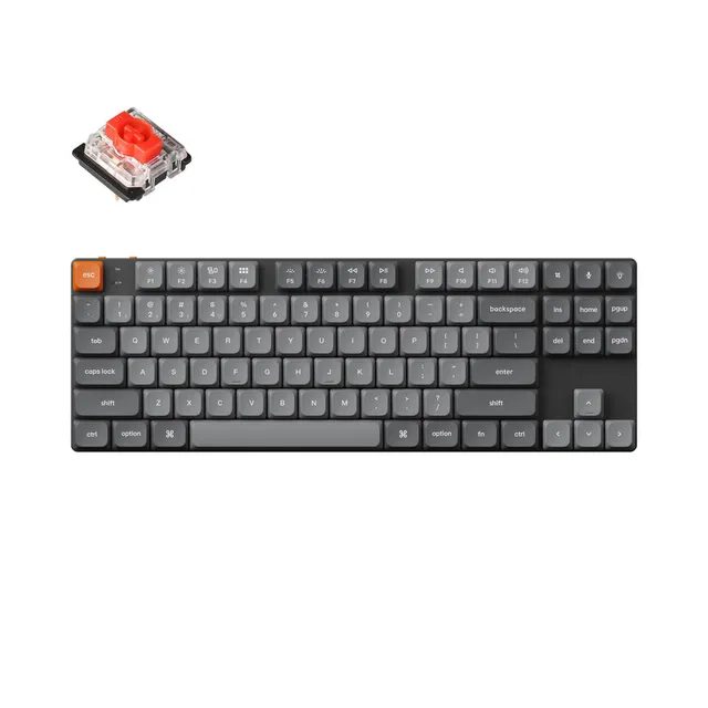 keychron-k1-max-qmk-via-clavier-m-canique-sans-fil-ultra-fin-tkl-80-rgb-ansi-us image 1