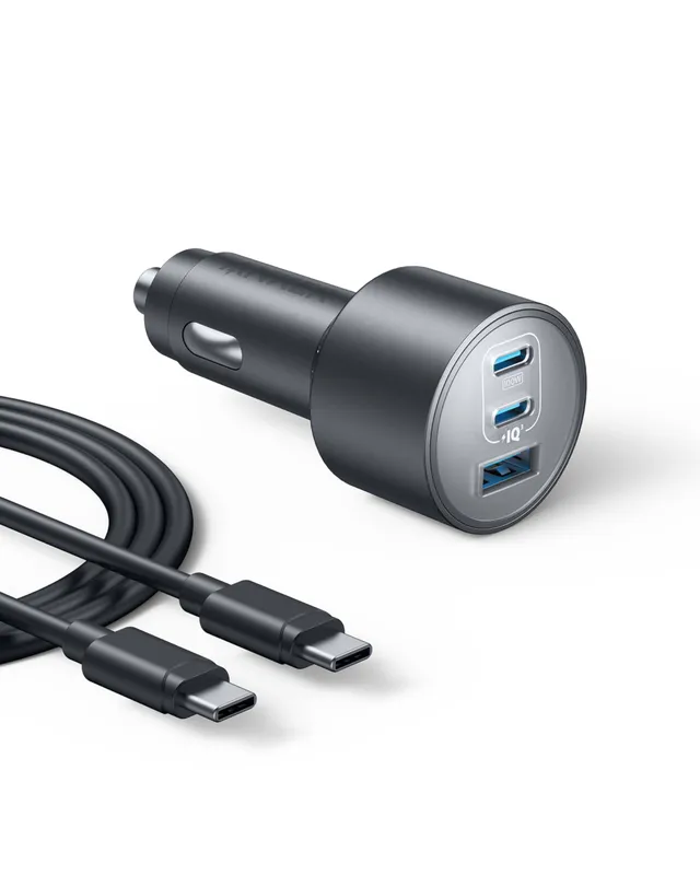 anker-powerport-chargeur-allume-cigare-usb-c-167-5w-max-3-ports-ultra-compact image 1