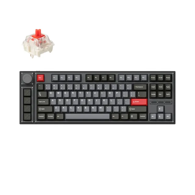 lemokey-l3-keychron-clavier-m-canique-personnalisable-sans-fil-qmk-via-us-ansi image 1